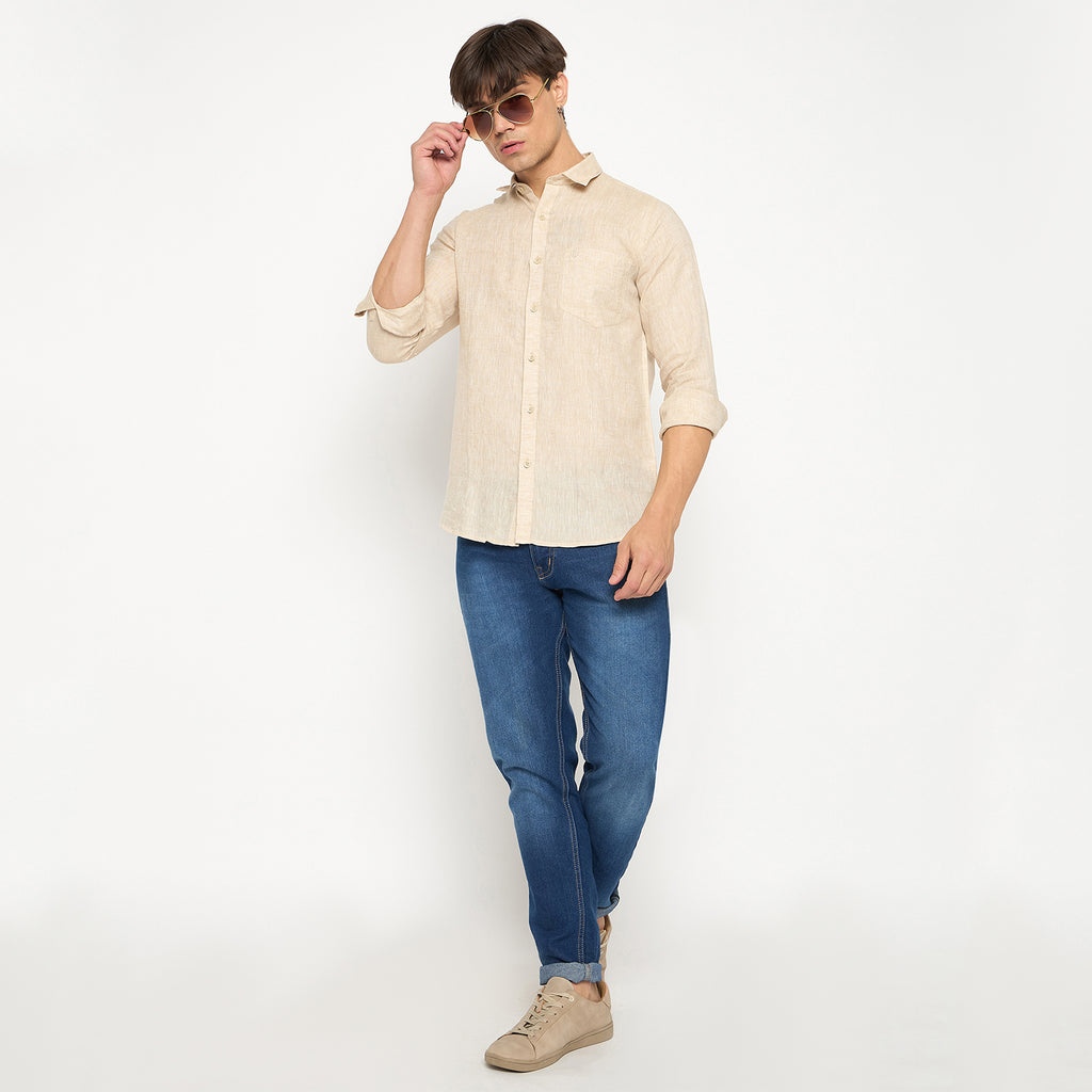 Duke Urban Men Full Sleeve Cotton Shirt (SDO9LIN)