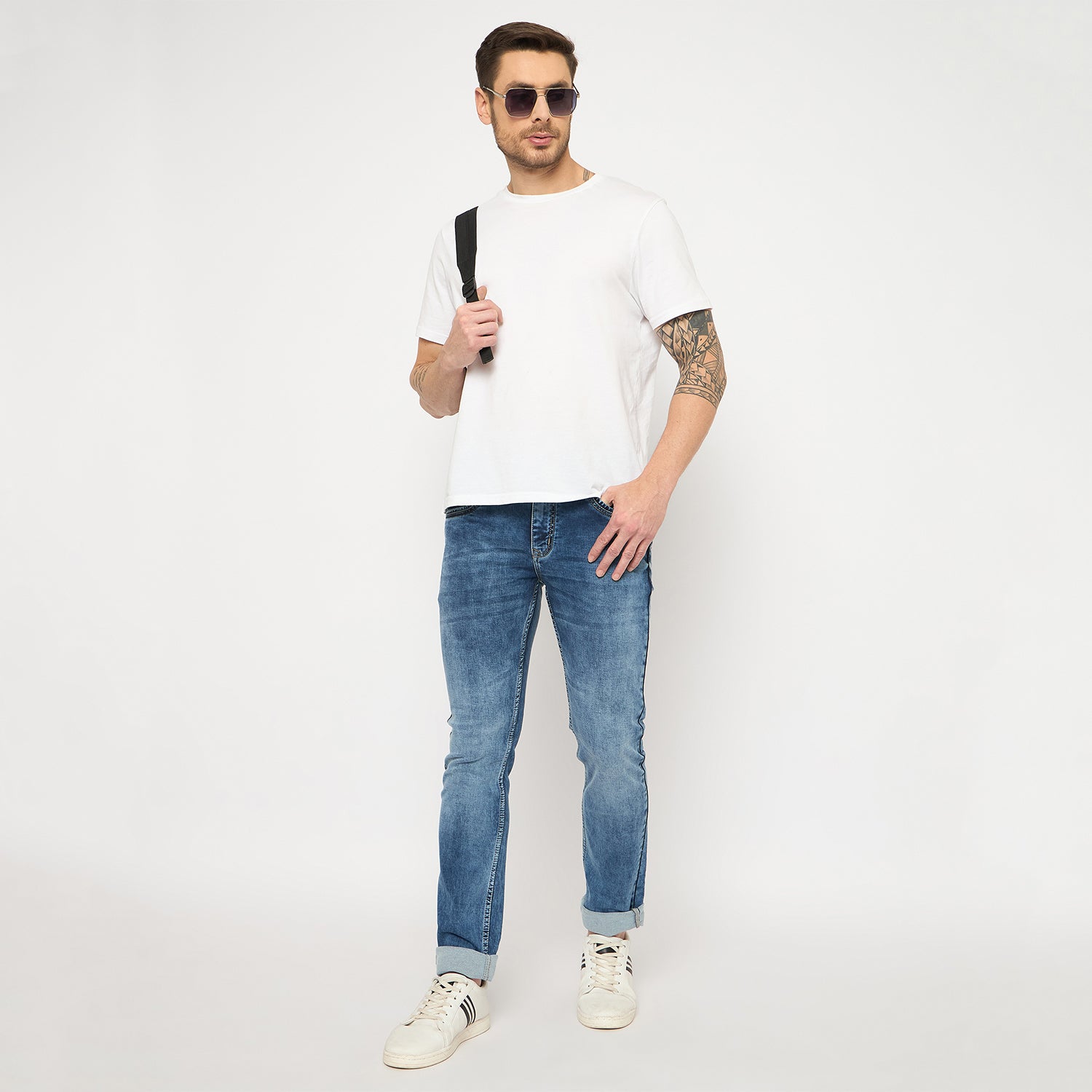 Duke Urban Men Slim Fit Stretchable Jeans (SDD5725S)