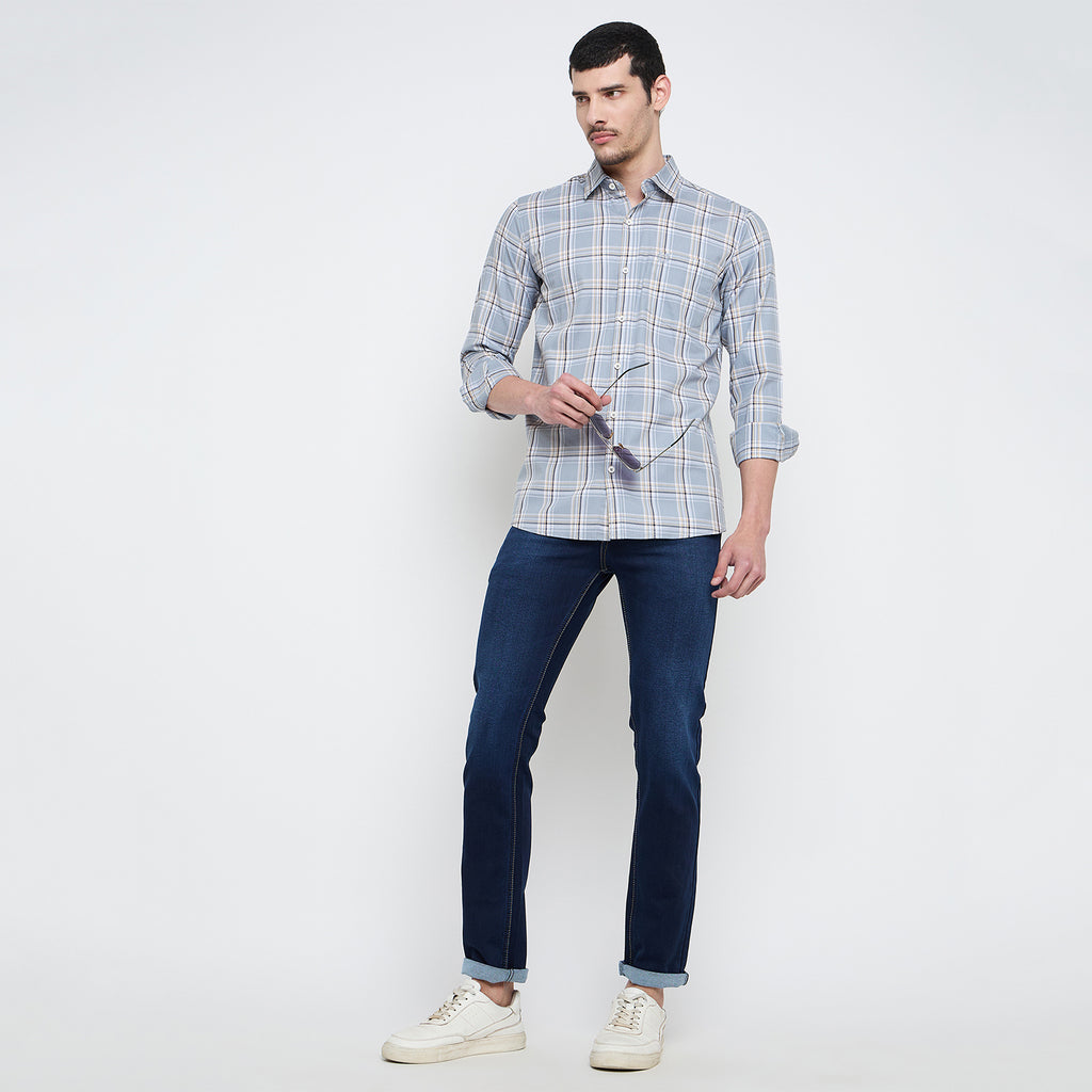 Duke Urban Men Full Sleeve Cotton Shirt (SDO6CHC)