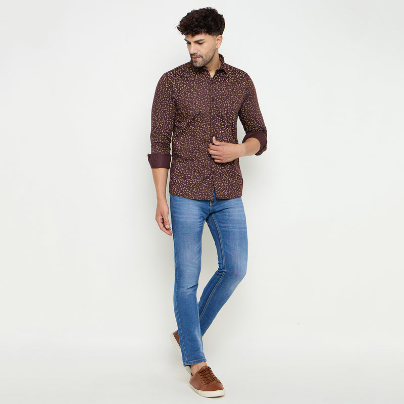 Duke Urban Men Full Sleeve Cotton Shirt (SDO8PRH)