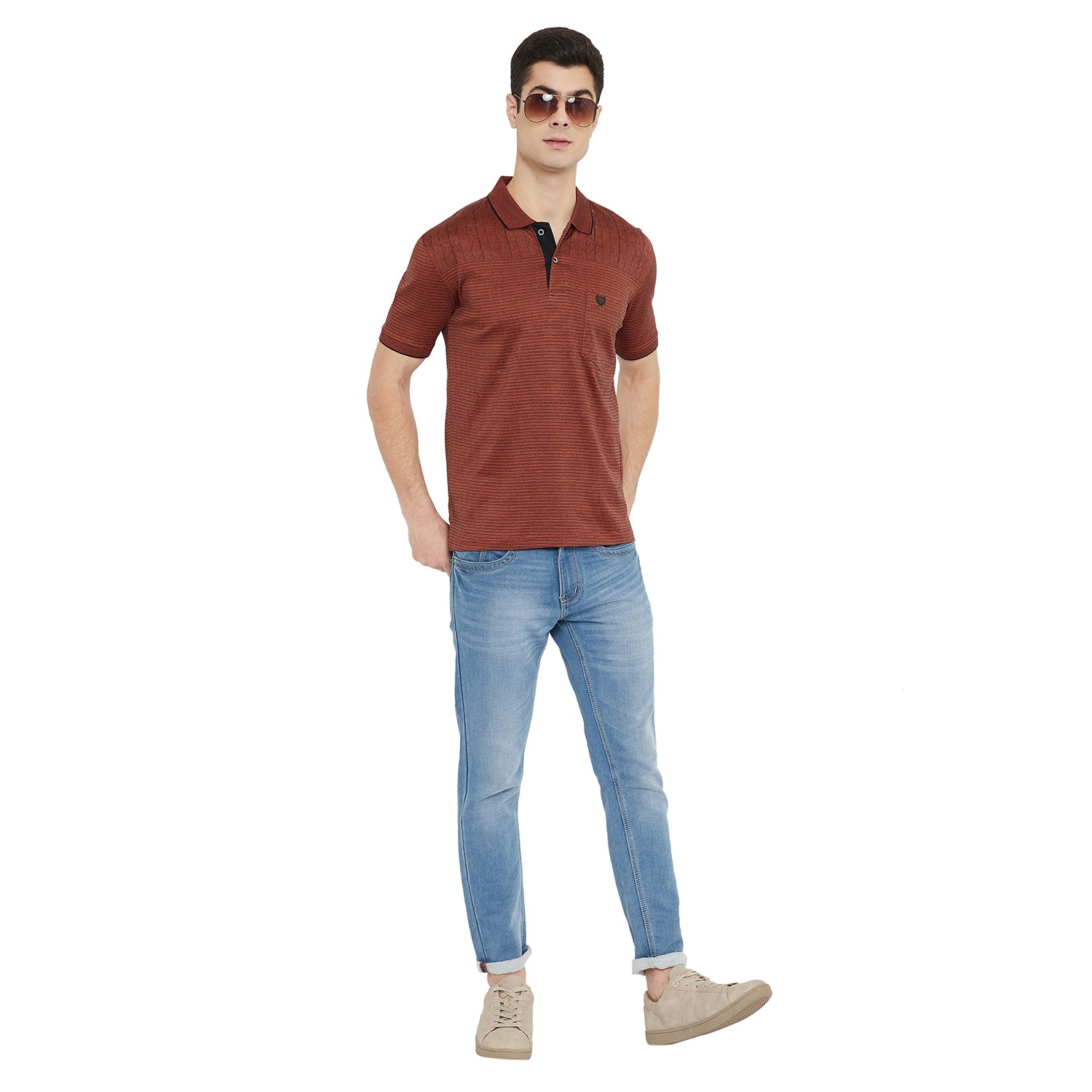 Duke Urban Men Cotton Blend Half Sleeve T.Shirt (LF4881)