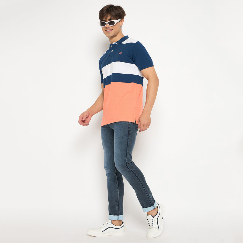 Duke Urban Men Half Sleeve Cotton T-shirt (LF7027)