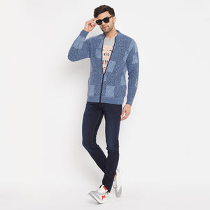 Duke Stardust Men Full Sleeve Zipper Cardigan (SDS2152)