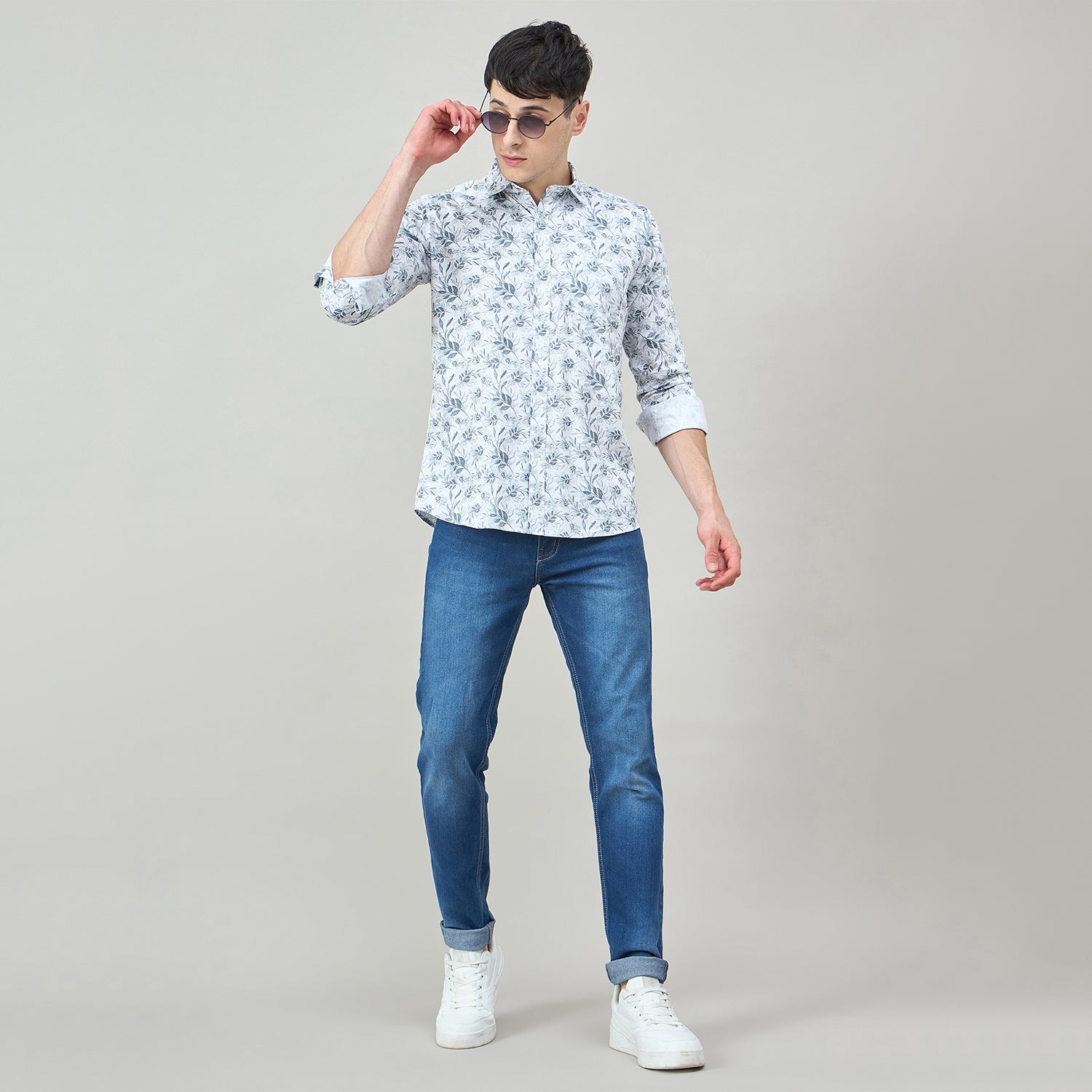 Duke Urban Men Full Sleeve Cotton Shirt (SDO8PRAW)