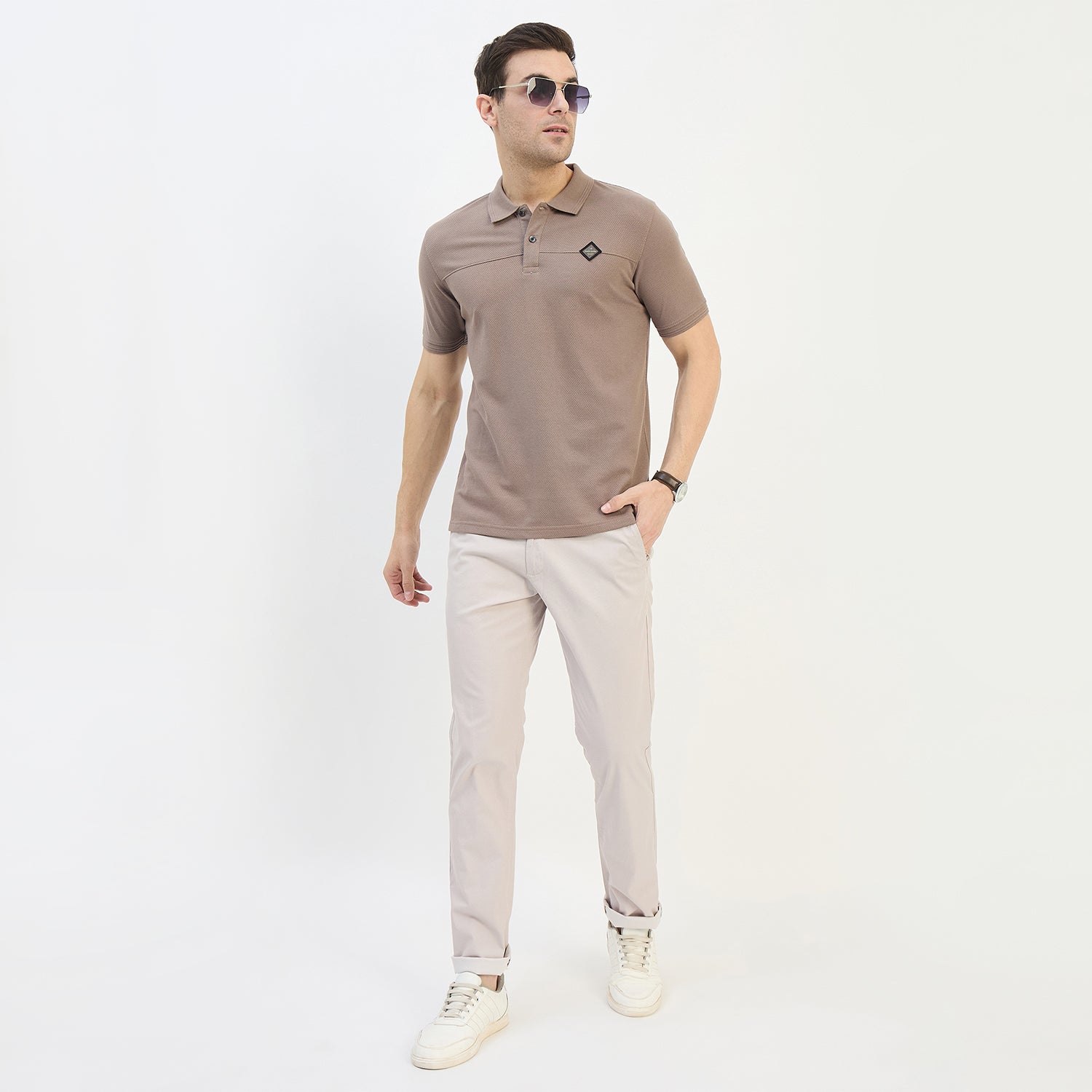 Duke Urban Men Narrowfit Flatfront Trouser (SDT4610)