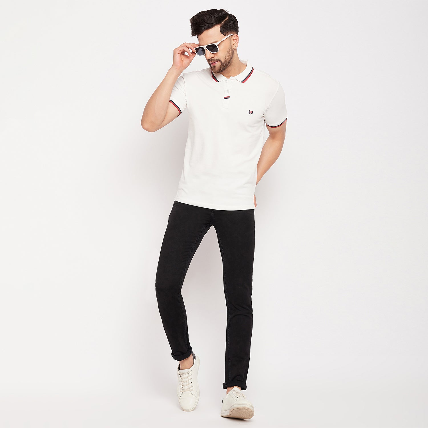 Duke Urban Men Half Sleeve Cotton T-shirt (LF5859)