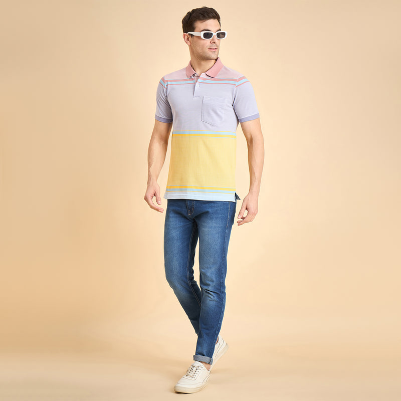 Duke Urban Men Half Sleeve Cotton Polo Tshirt (ON2087)