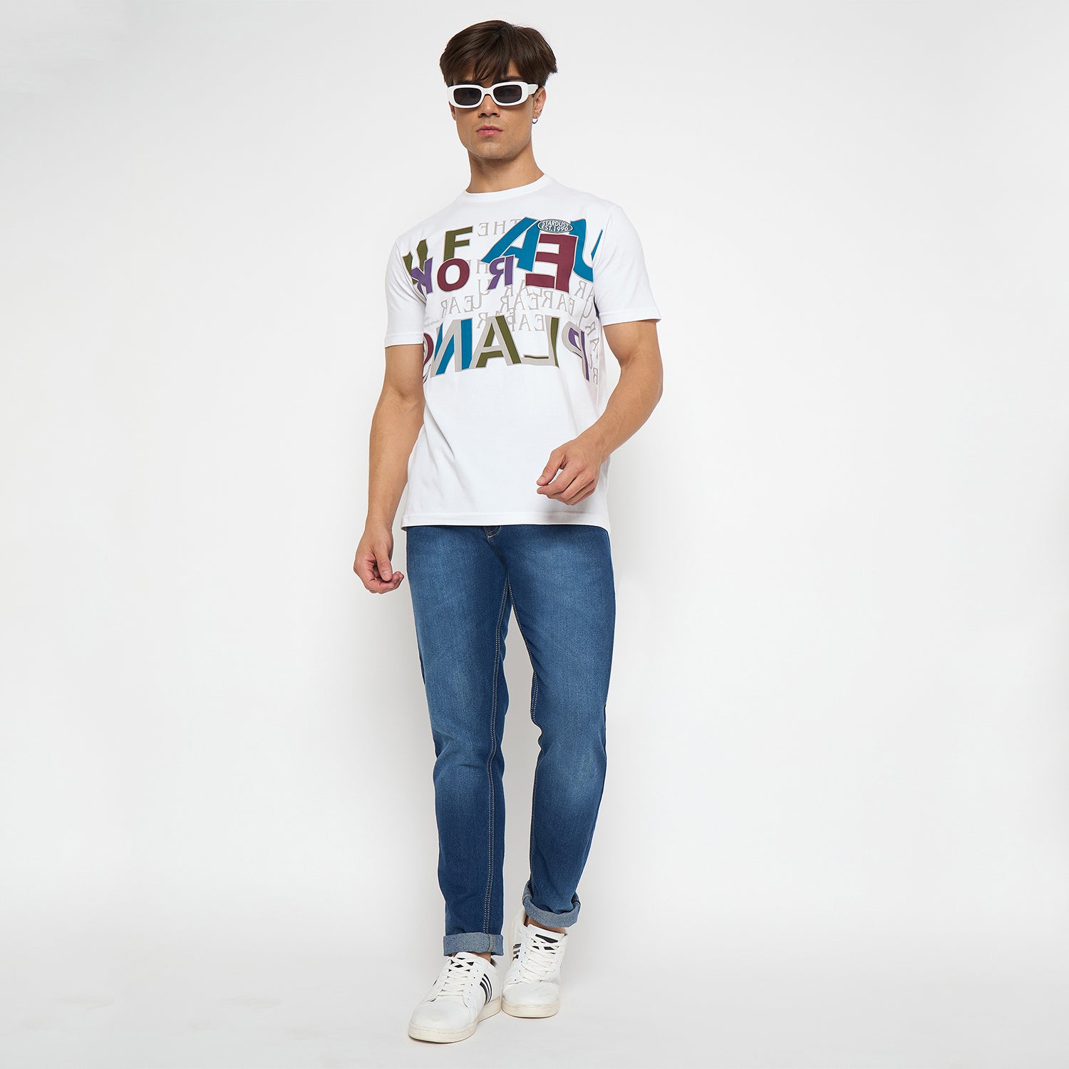 Duke Urban Men Half Sleeve Cotton T-shirt (LF7053)