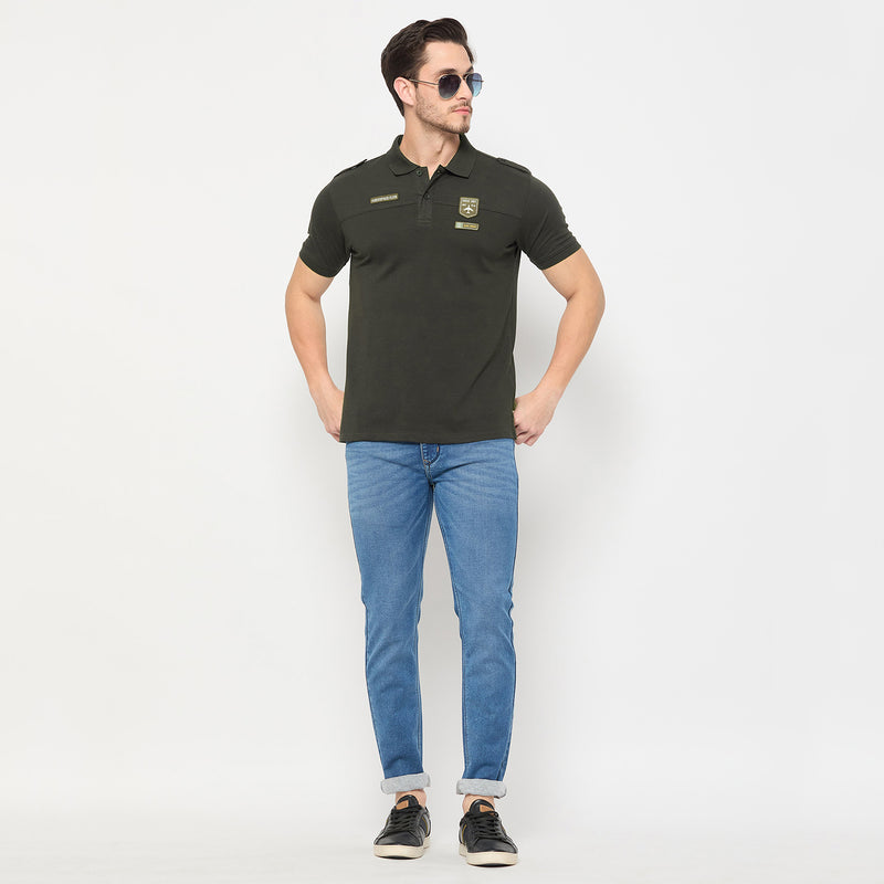 Duke Urban Men Half Sleeve Cotton T-shirt (LF7294)