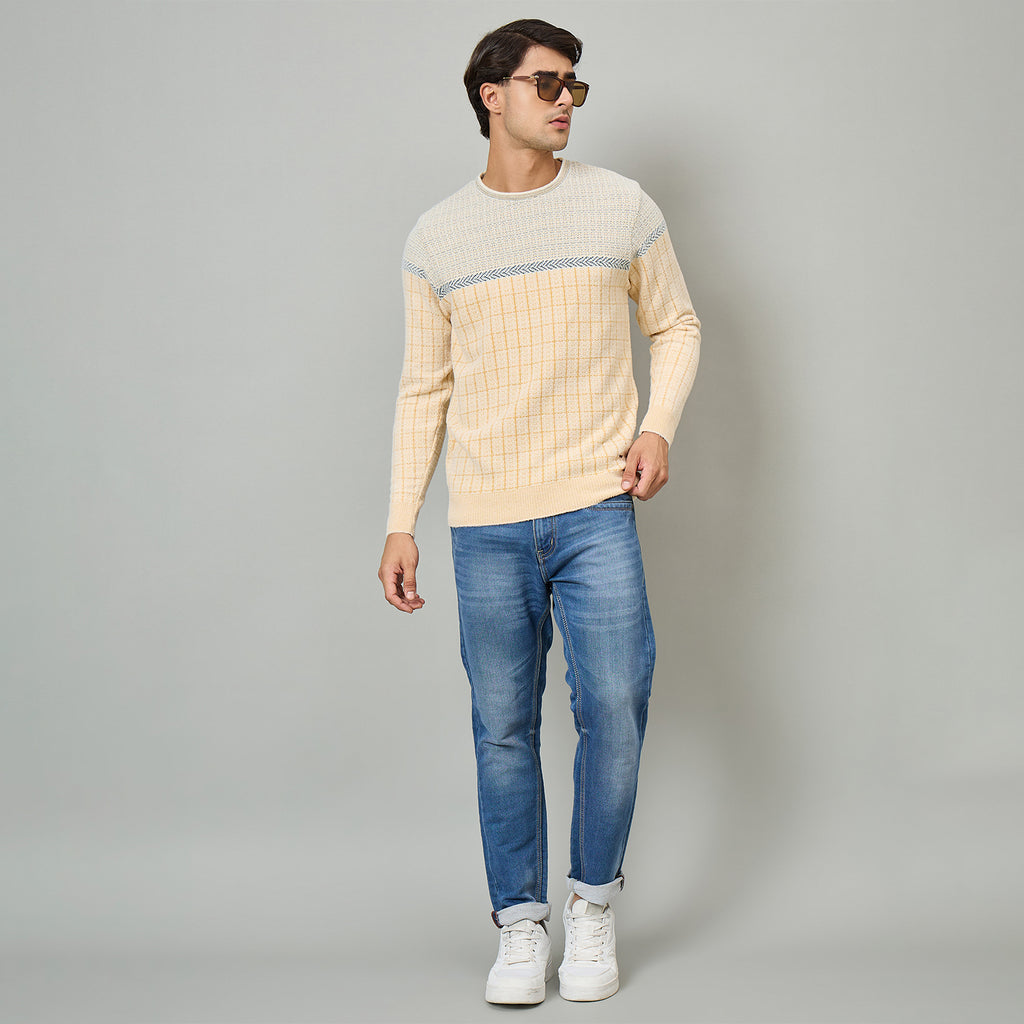 Duke Urban Men Full Sleeve Classic round neck sweater (SDS2241)
