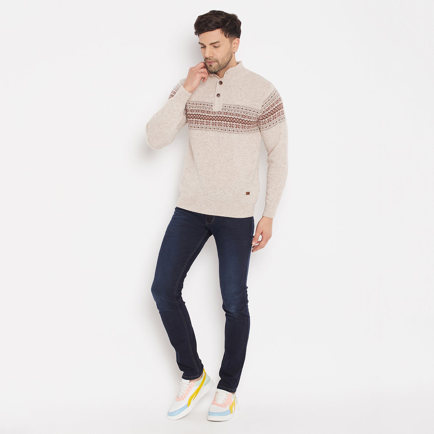 Duke Urban Men Full Sleeve Pullover (SDS2180)