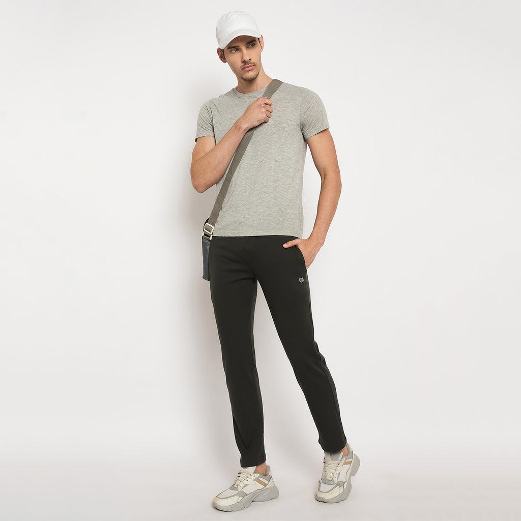 Duke Urban Men Solid Regular Track Pant (LF9000S)