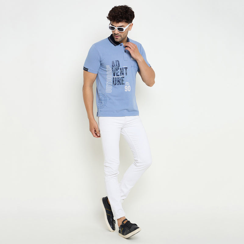 Duke Urban Men Half Sleeve Cotton Tshirt (LF7150)