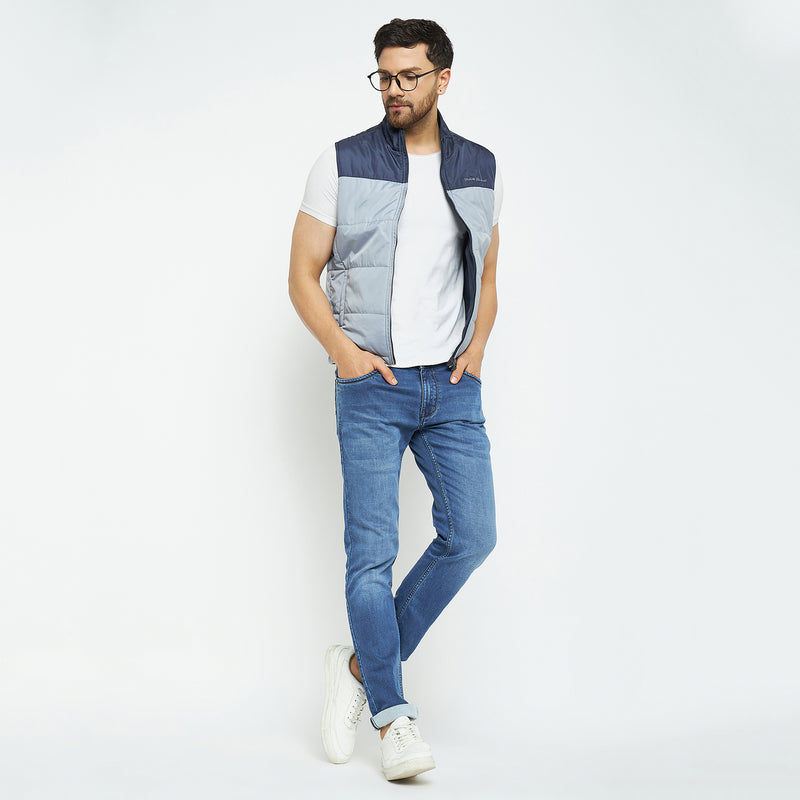 Duke Urban Men Sleeveless Reversible Jacket (SDZ3056)