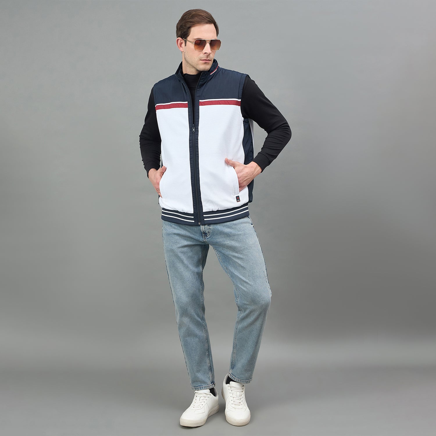 Duke Urban Men Reversible Sleeveless Jacket (SDZ3101)