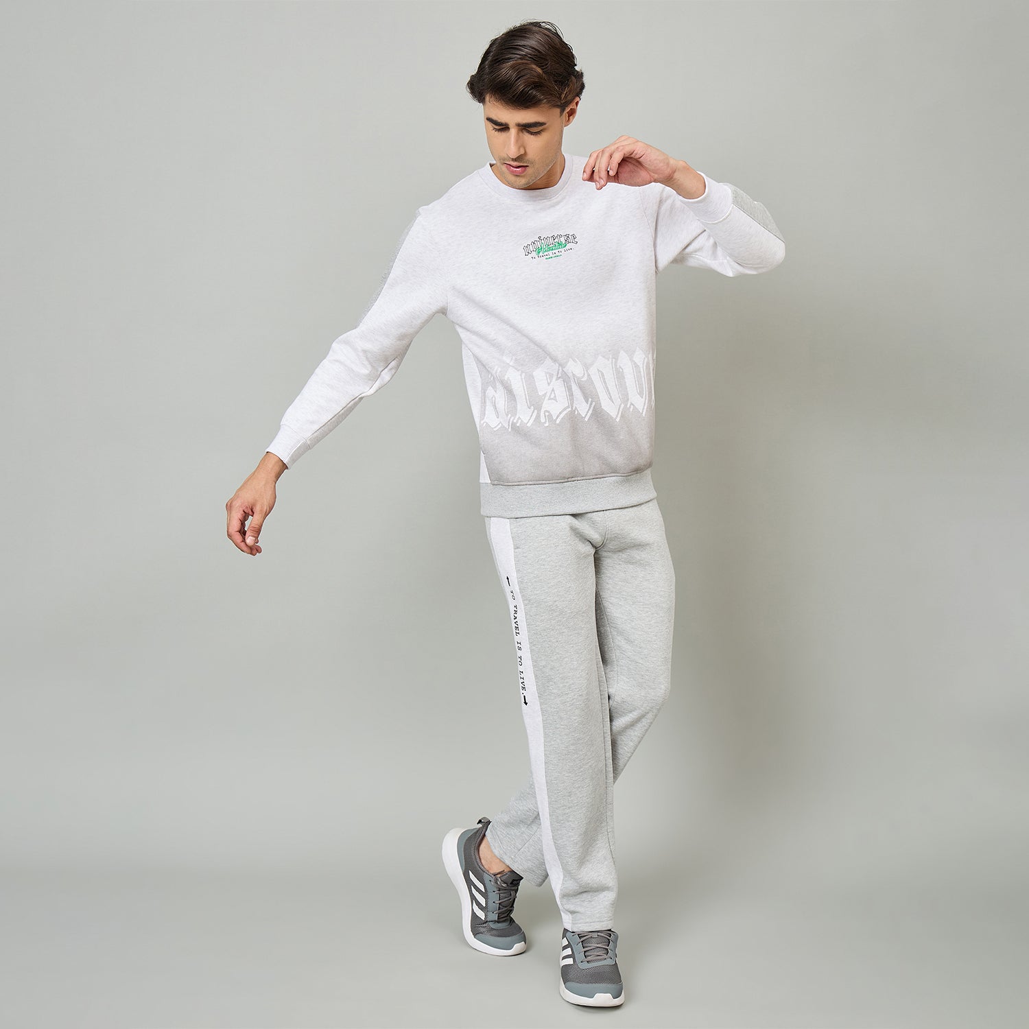 Duke Urban Men Round Neck Tracksuit (LF6037)