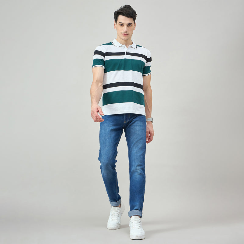 Duke Urban Men Half Sleeve Cotton Tshirt (LF7647)