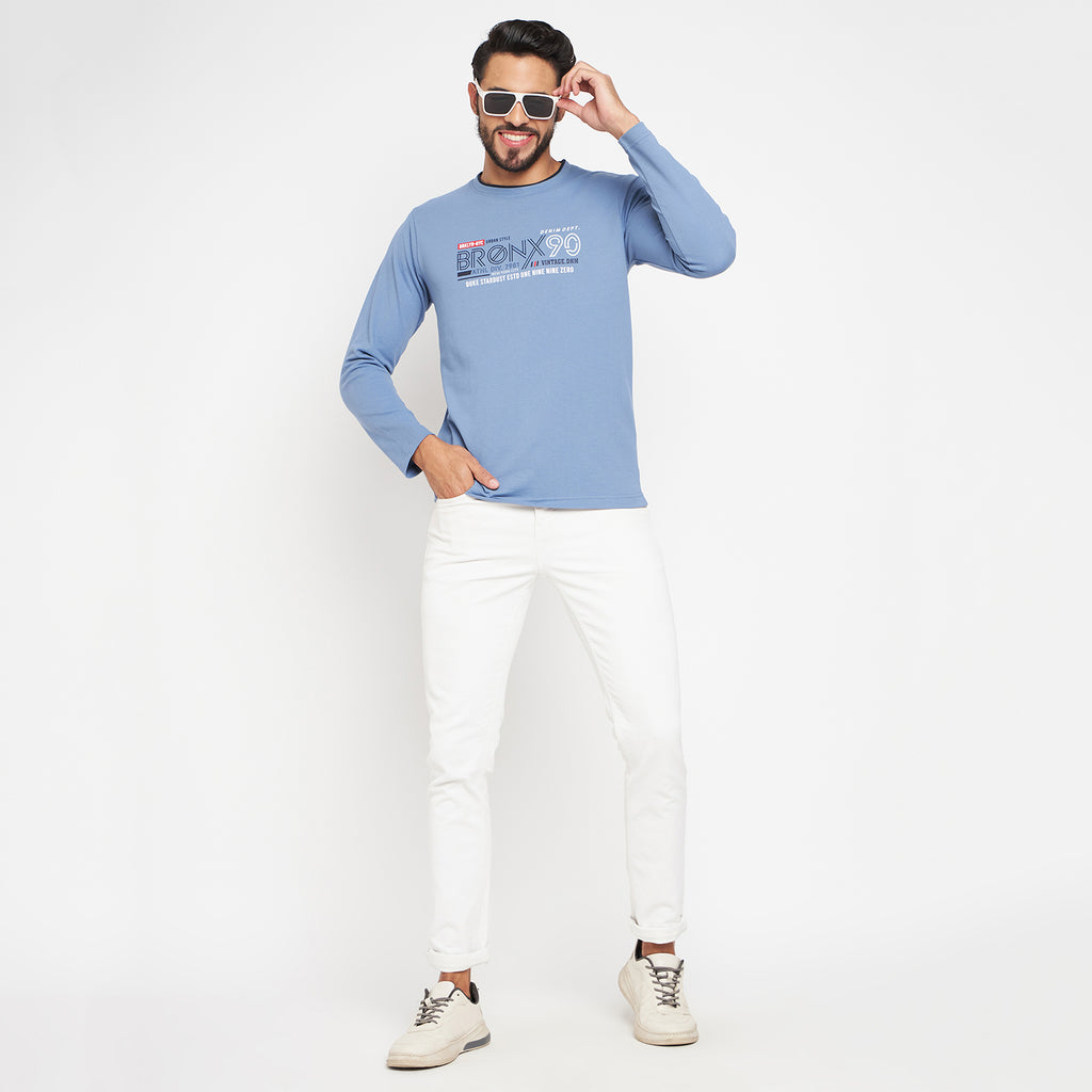 Duke Stardust Men Round Neck Full Sleeve Cotton T-shirt (LF3961)