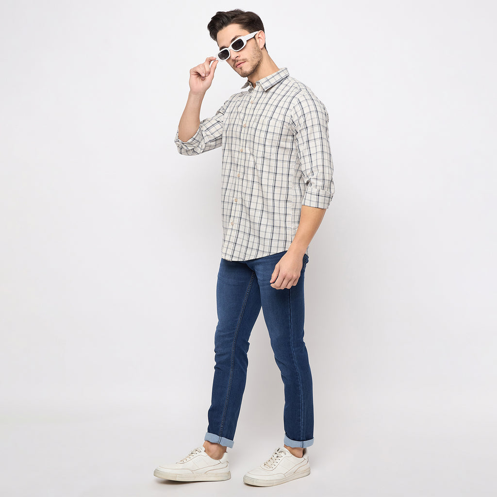 Duke Stardust Men Full Sleeve Cotton Shirt (SDO7CKDD)