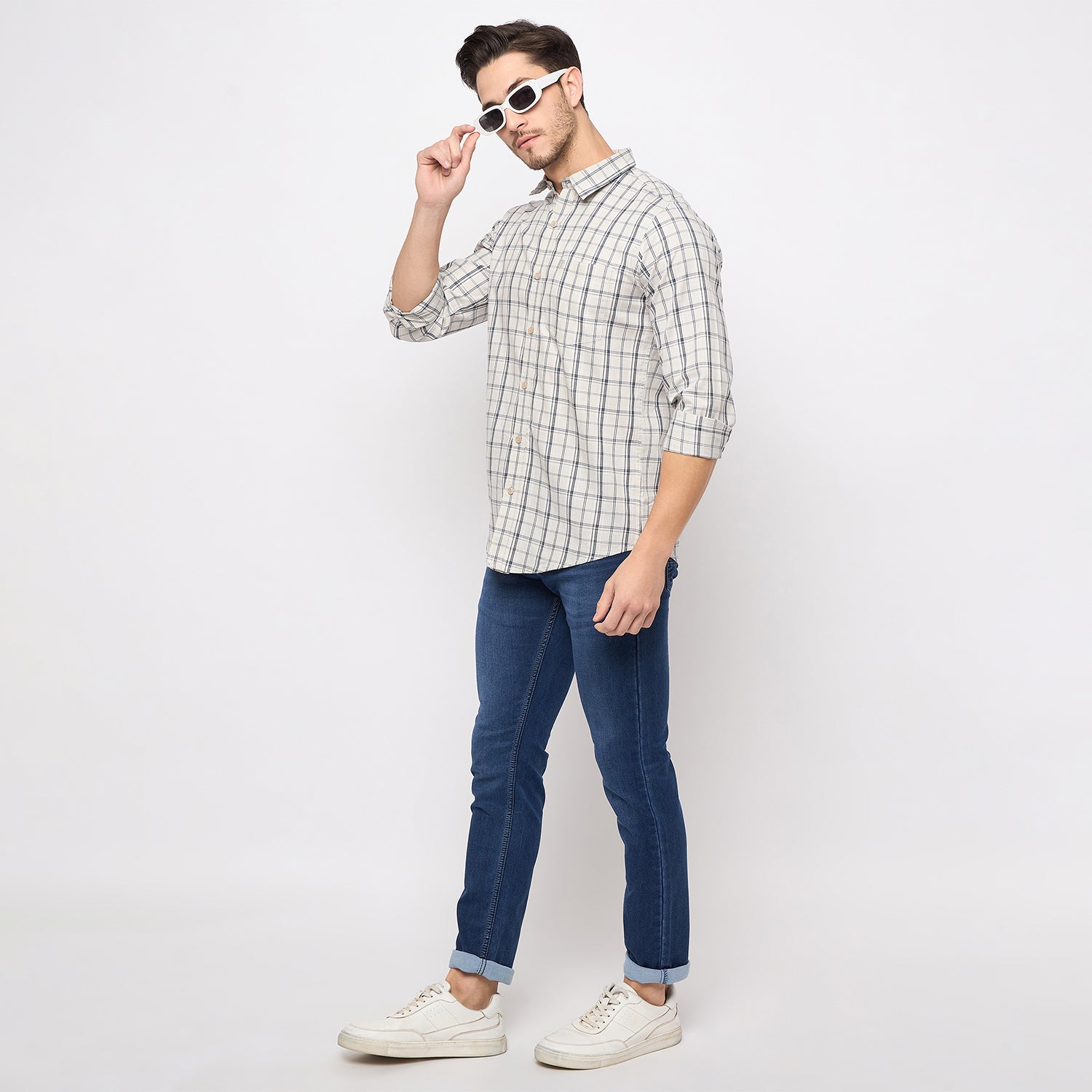 Duke Stardust Men Full Sleeve Cotton Shirt (SDO7CKDD)