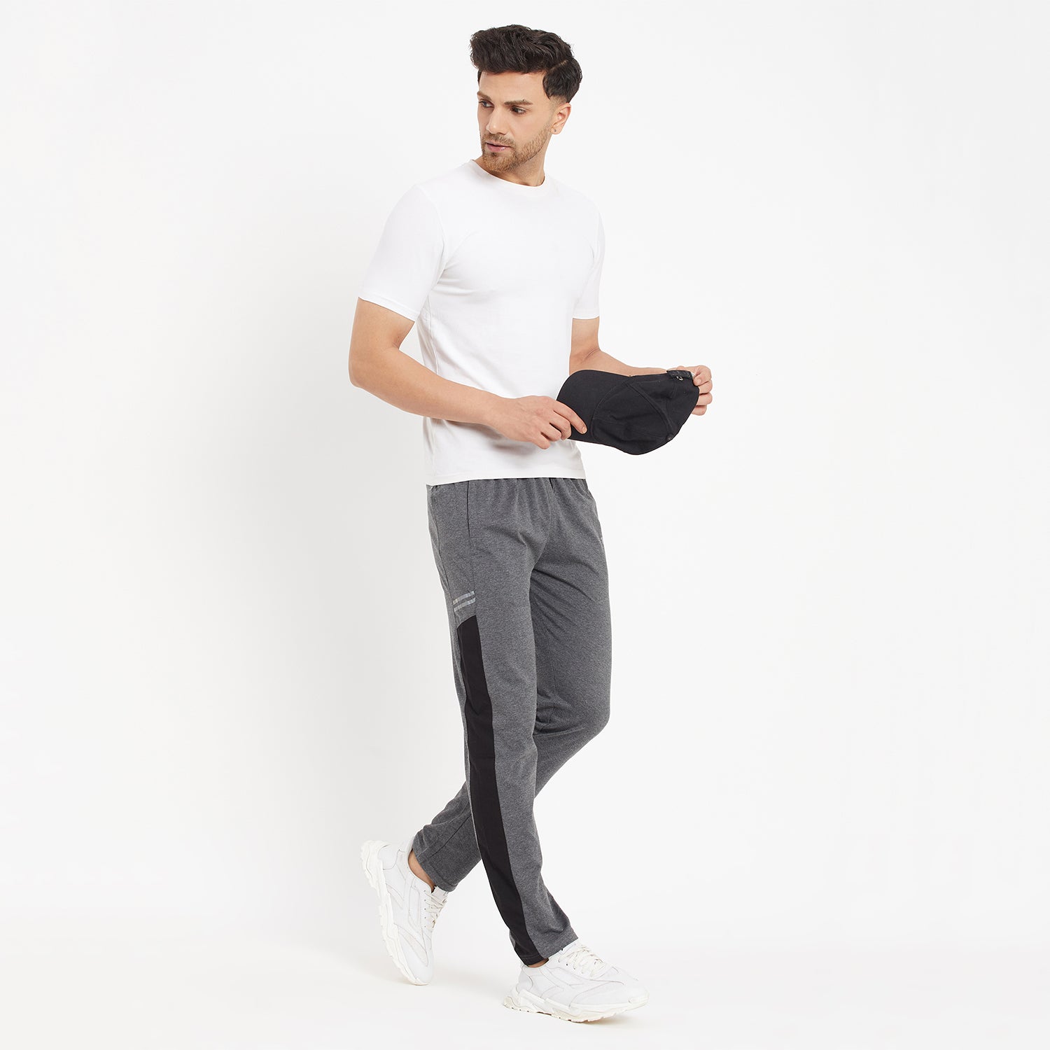 Duke Urban Men Solid Track Pant (LF5666)