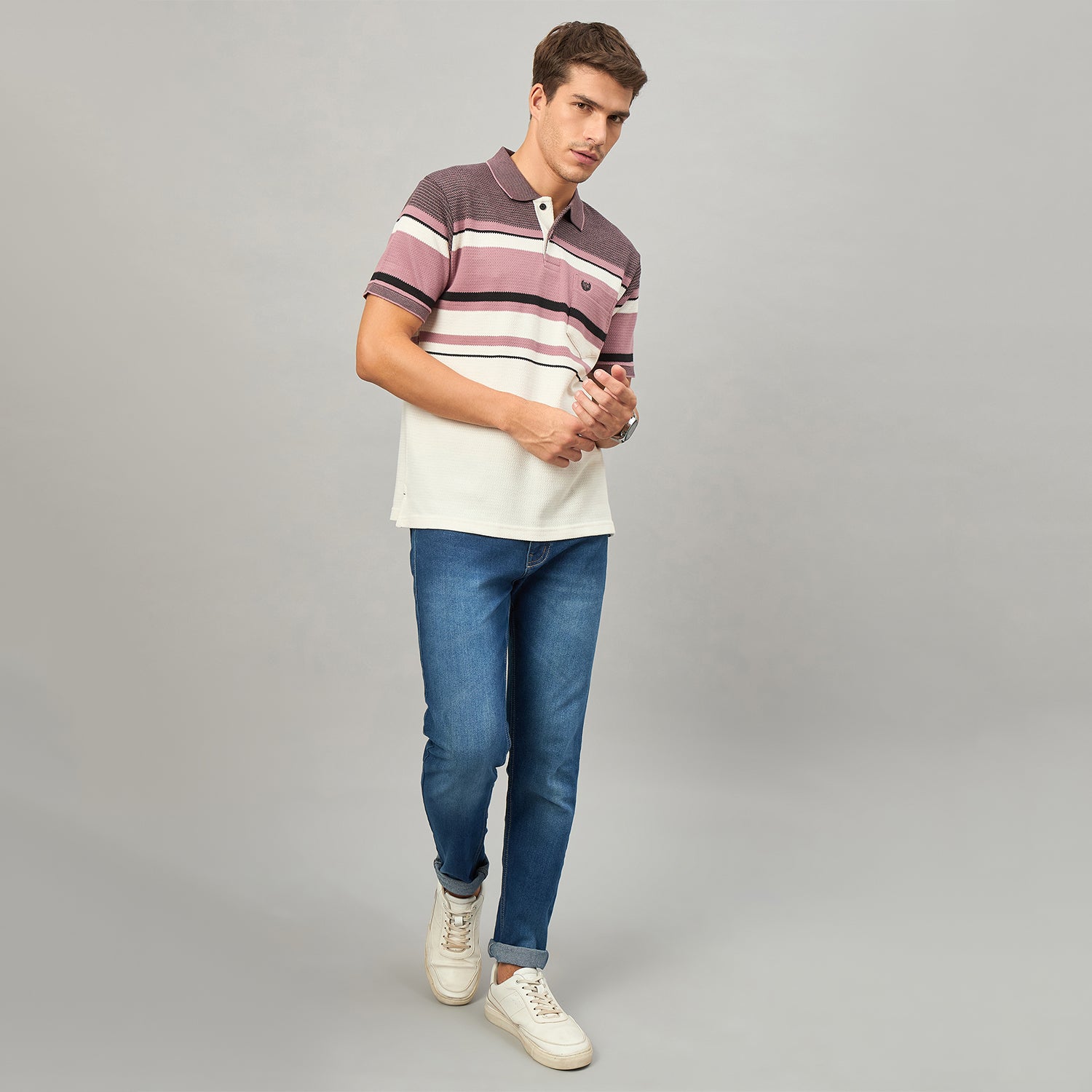 Duke Urban Men Half Sleeve Cotton Tshirt (LF7595)