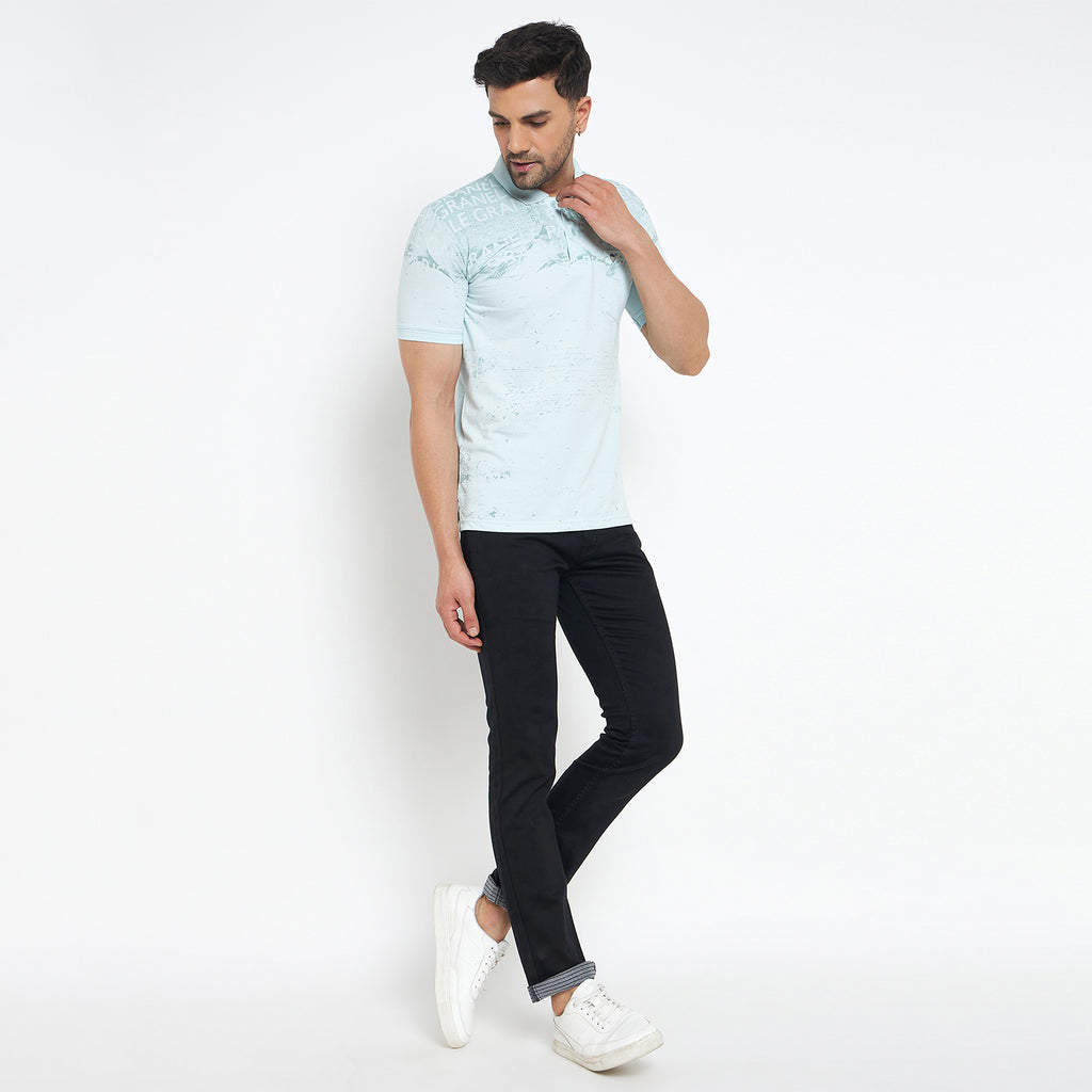 Duke Stardust Men Half Sleeve Cotton T-Shirt (LF7117)