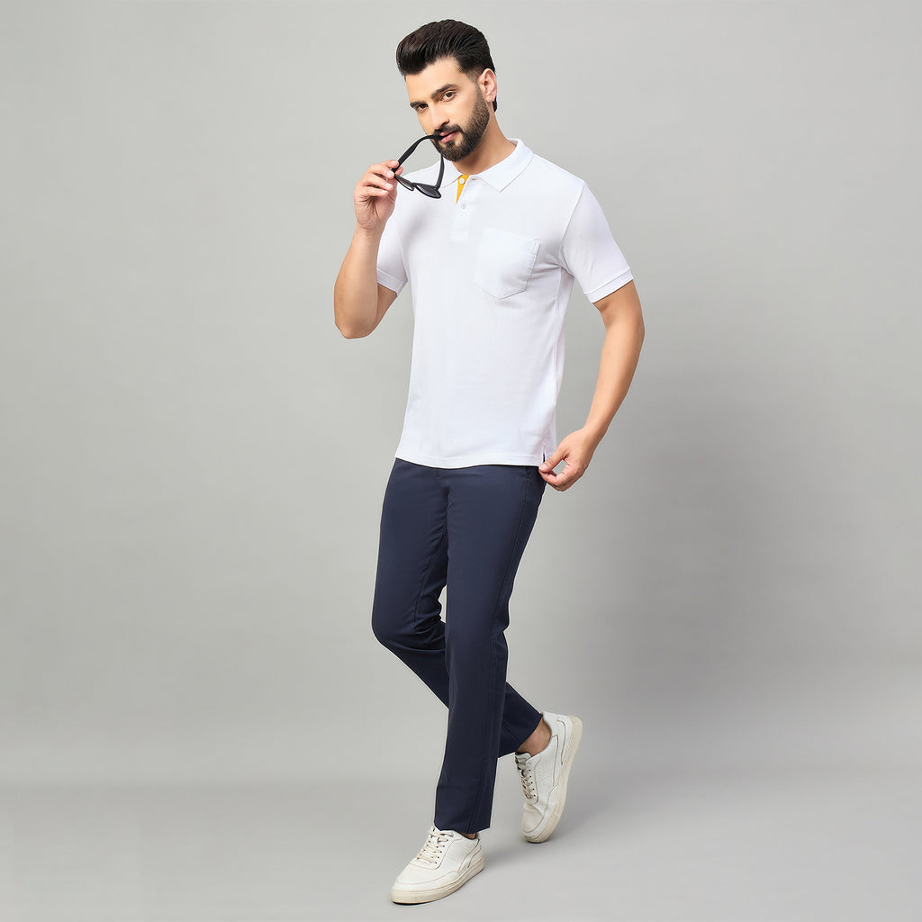 Duke Urban Men Flatfront Narrowfit Trouser (SDT4568Q)