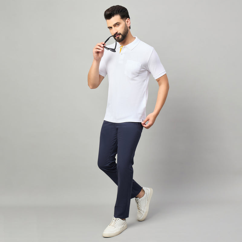 Duke Urban Men Flatfront Narrowfit Trouser (SDT4568Q)