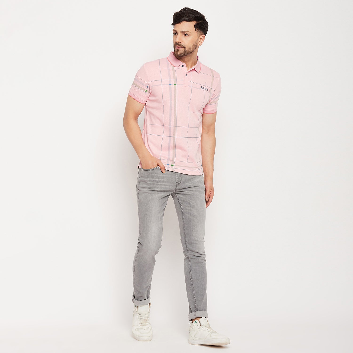 Duke Stardust Men Half Sleeve Cotton T-shirt (LF5863)
