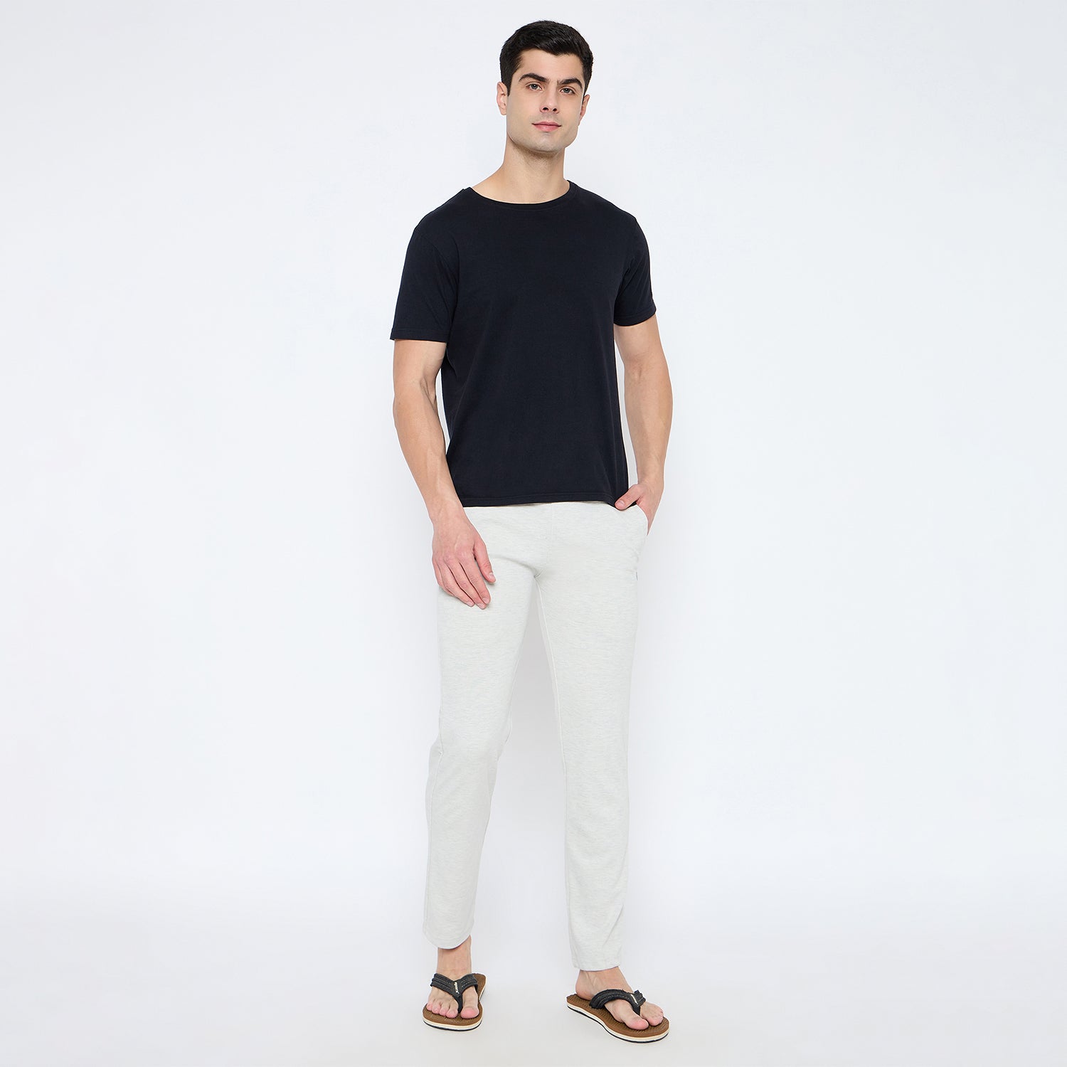 Duke Urban Men Regular Fit Solid Lower (LF9000T)