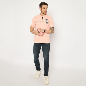 Duke Men Half Sleeve Cotton Tshirt (LF7401)