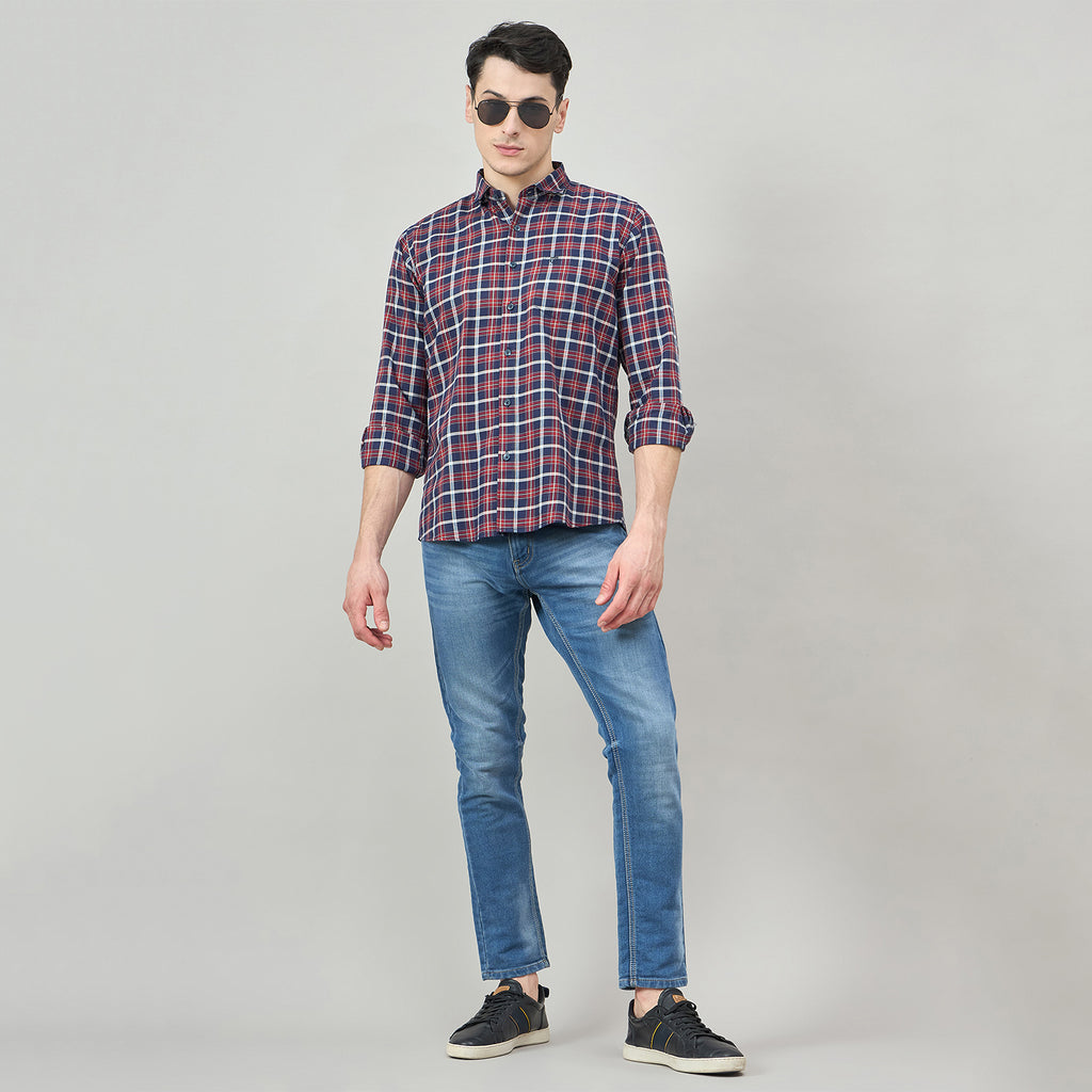 Duke Urban Men Full Sleeve Cotton Shirt (SDO8CKAQ)