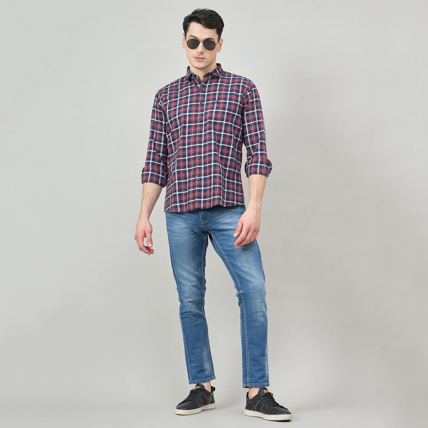 Duke Urban Men Full Sleeve Cotton Shirt (SDO8CKAQ)