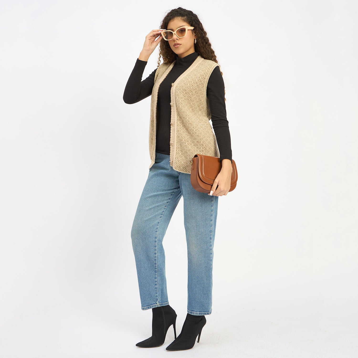 Duke Urban Women Sleeveless Cardigan (SDS1267N)