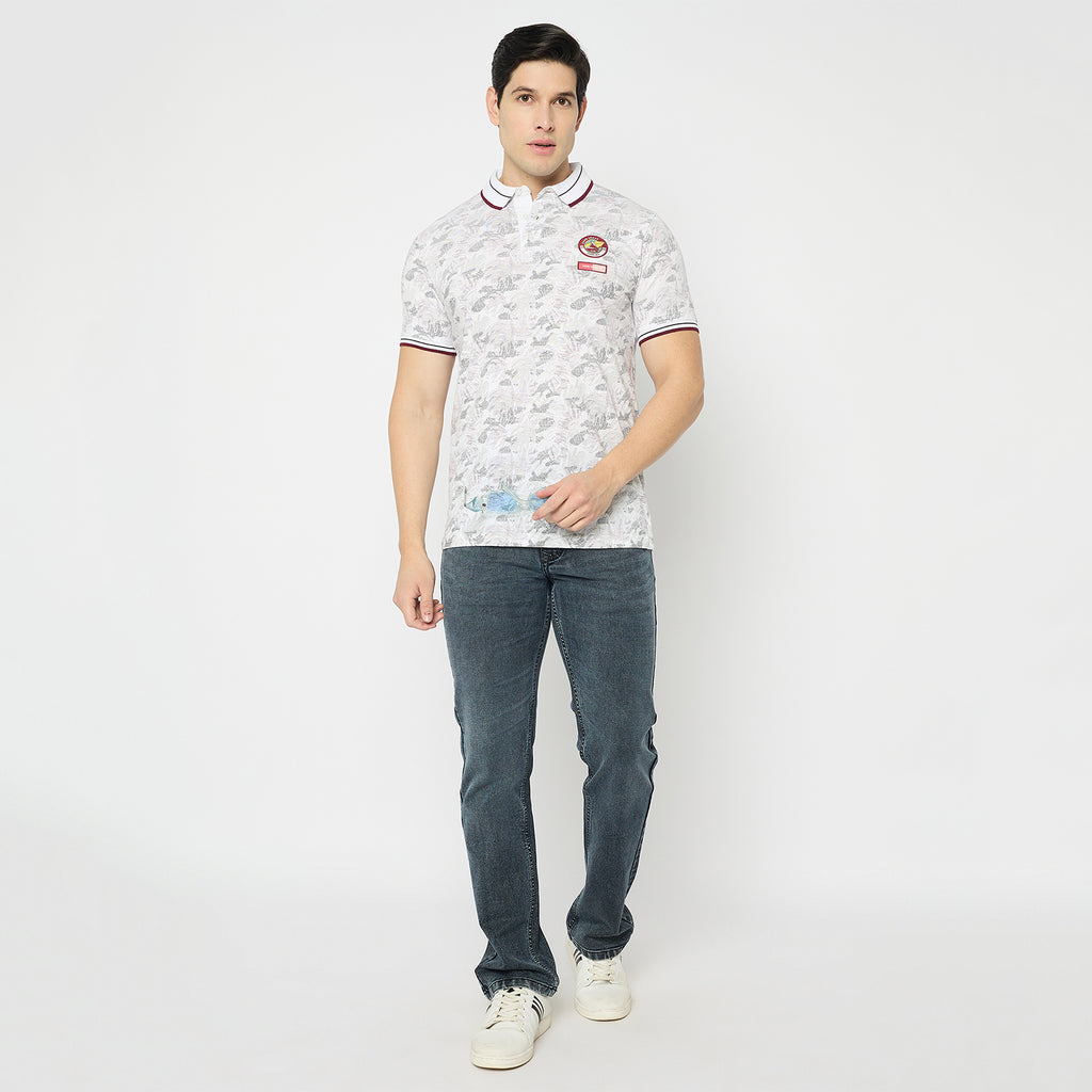 Duke Urban Men Half Sleeve Cotton Tshirt (LF7410)