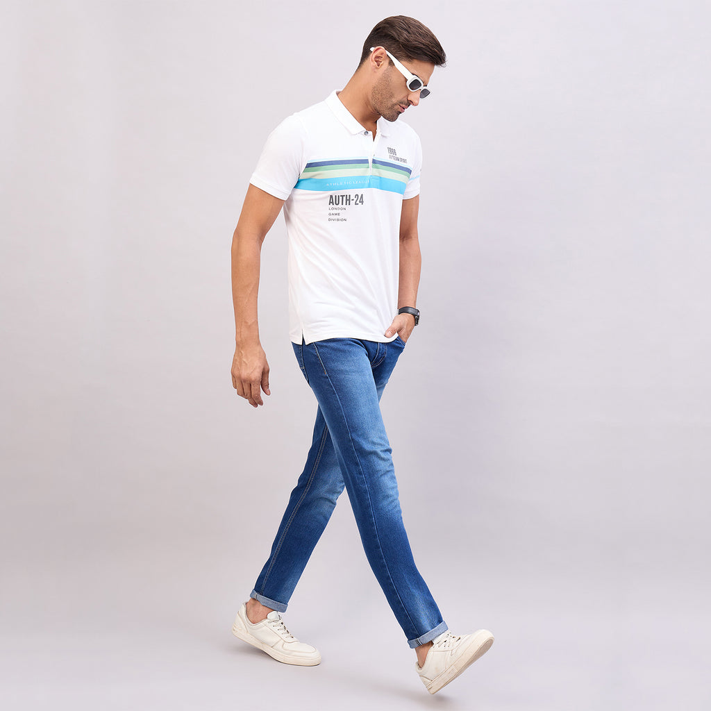 Duke Urban Men Half Sleeve Cotton Polo Tshirt (ON3058)