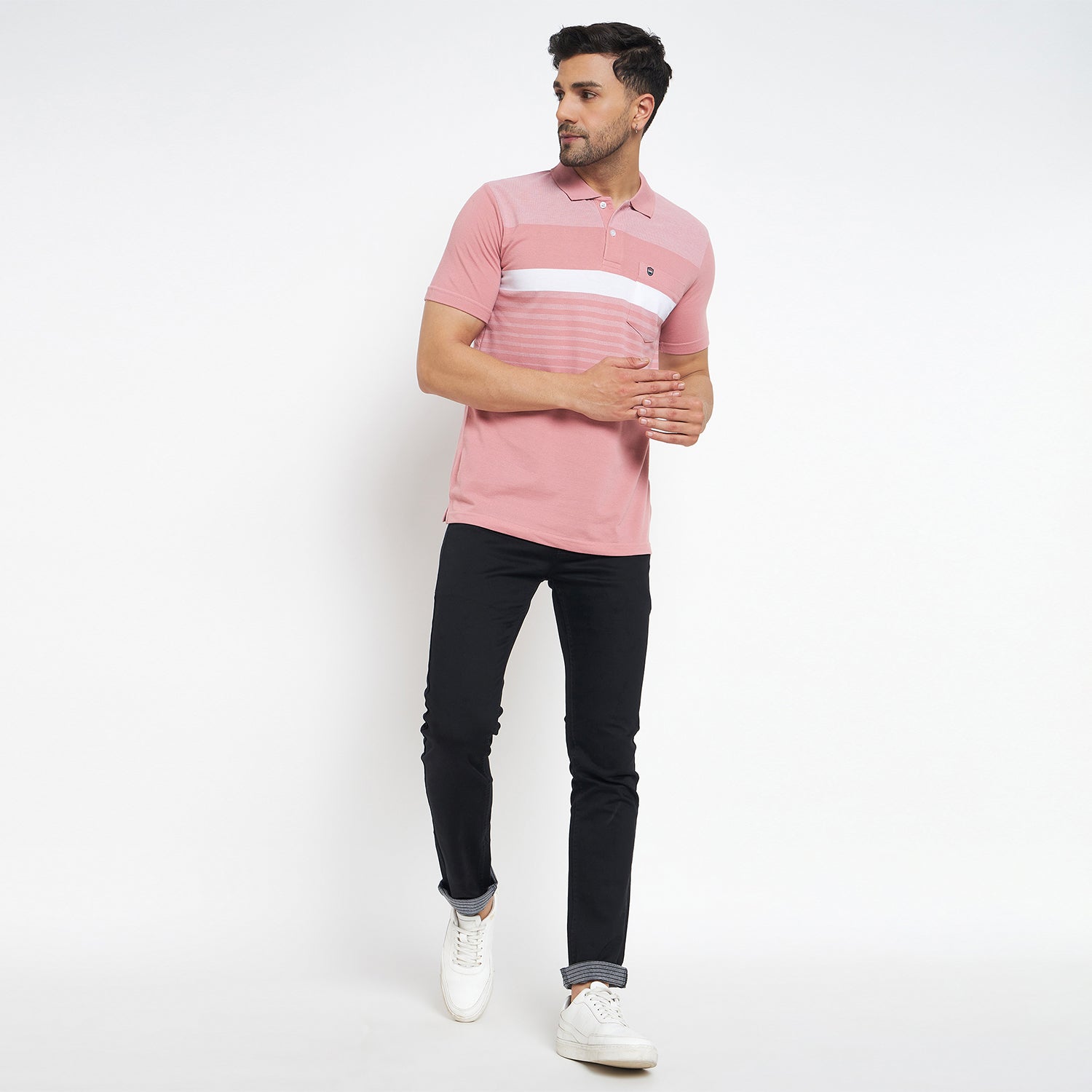 Duke Stardust Men Half Sleeve Cotton T-shirt (MLF1120)