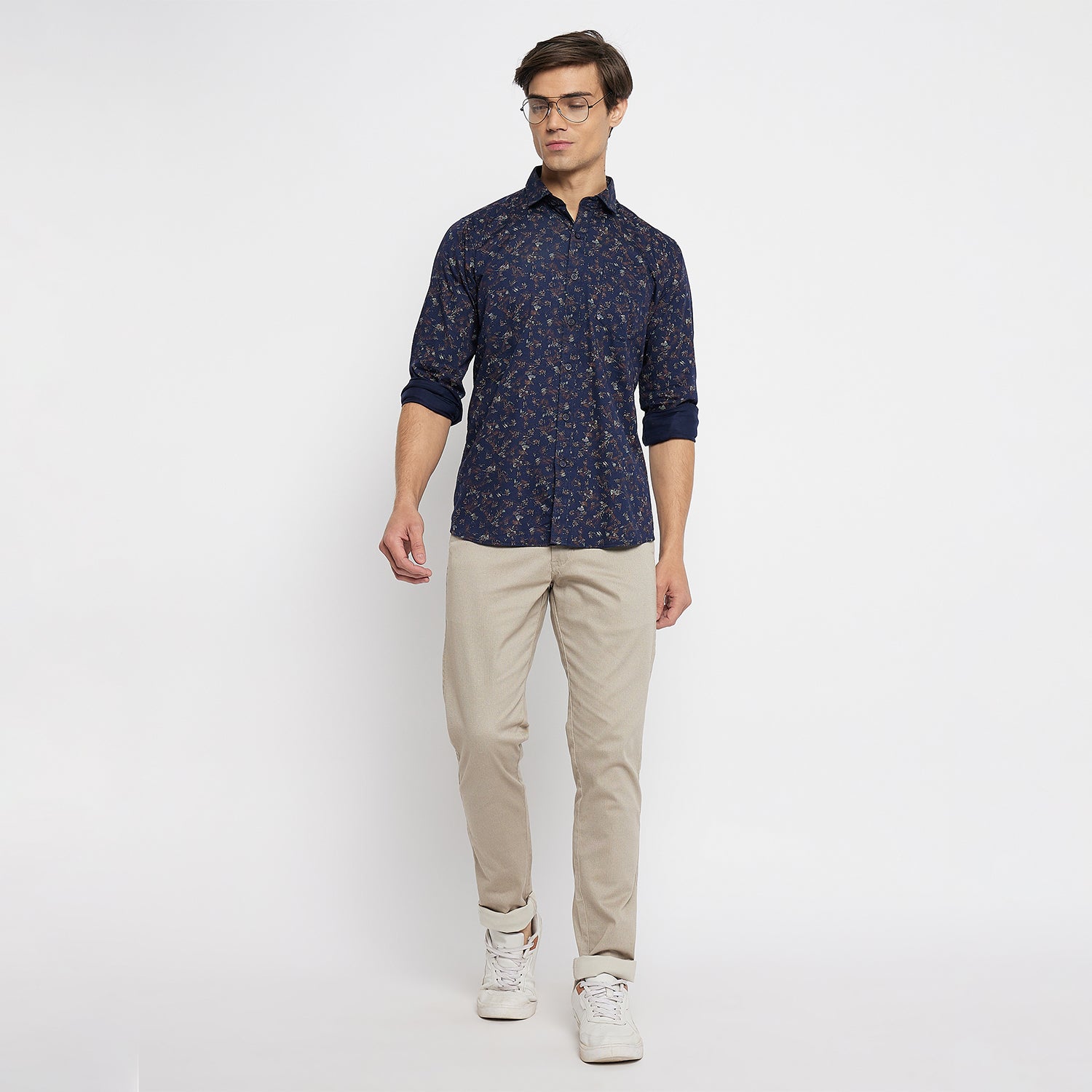 Duke Urban Men Full Sleeve Cotton Shirt (SDO8PRSN)