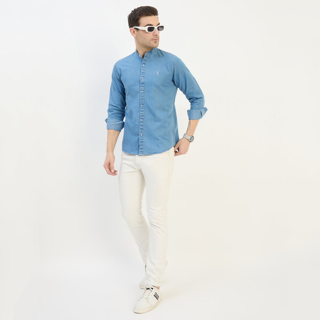 Duke Urban Men Full Sleeve Cotton Shirt (SDO9PLIB)