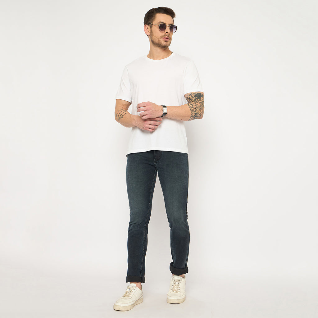Duke Urban Men Narrow Bottom Stretchable Jeans (SDD5677N)