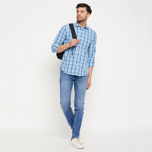 Duke Stardust Men Full Sleeve Cotton Shirt (SDO9CKB)