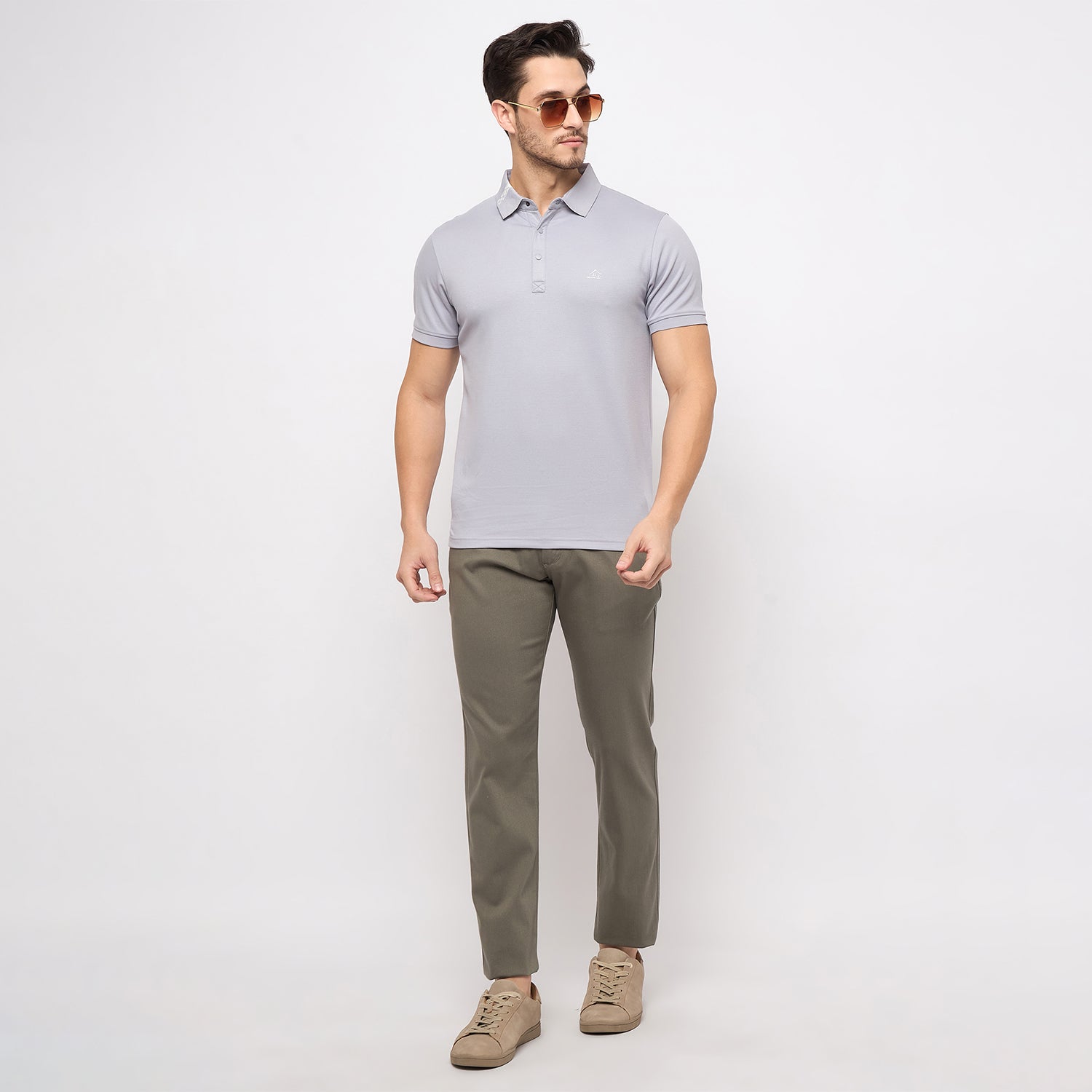 Duke Urban Men Flatfront Narrowfit Chinos Trousers (SDT4596)