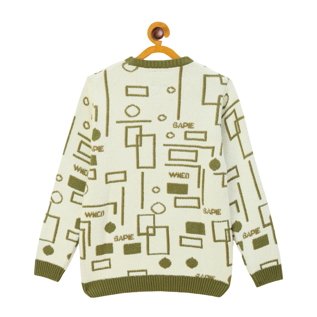 Duke Urban Boys Round Neck Full Sleeve Regular Sweater (S3604)