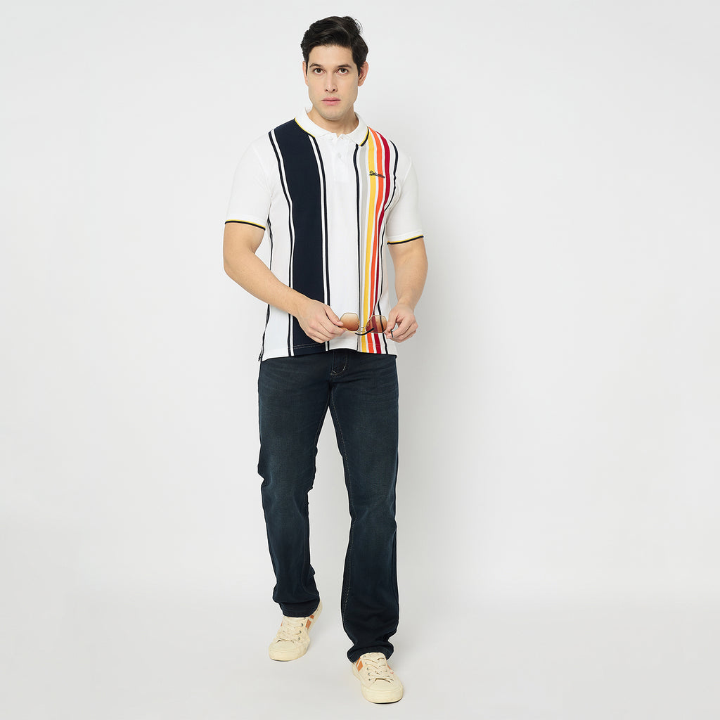 Duke Urban Men Half Sleeve Cotton Polo Tshirt (LF7477)