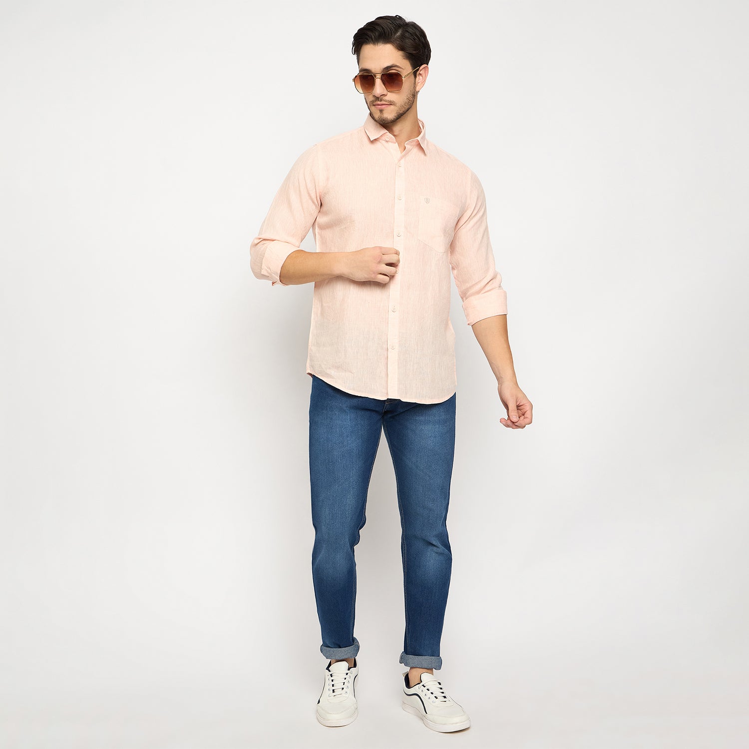Duke Urban Men Full Sleeve Cotton Shirt (SDO9LIN)