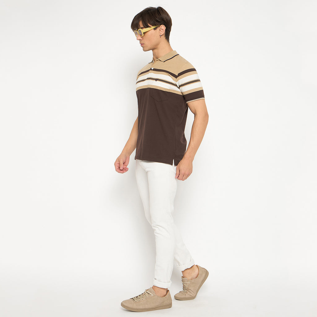 Duke Strardust Men Half Sleeve Cotton T-shirt (LF7126)