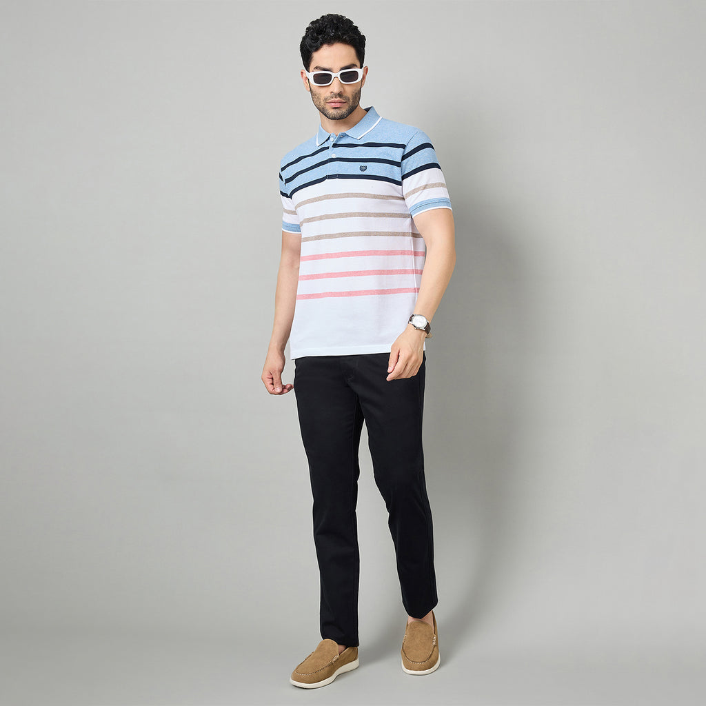 Duke Urban Men Half Sleeve Cotton Tshirt (LF7677)
