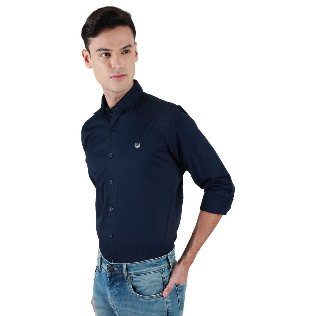Duke Stardust Men Full Sleeve Cotton Shirt (SDO3PLA)