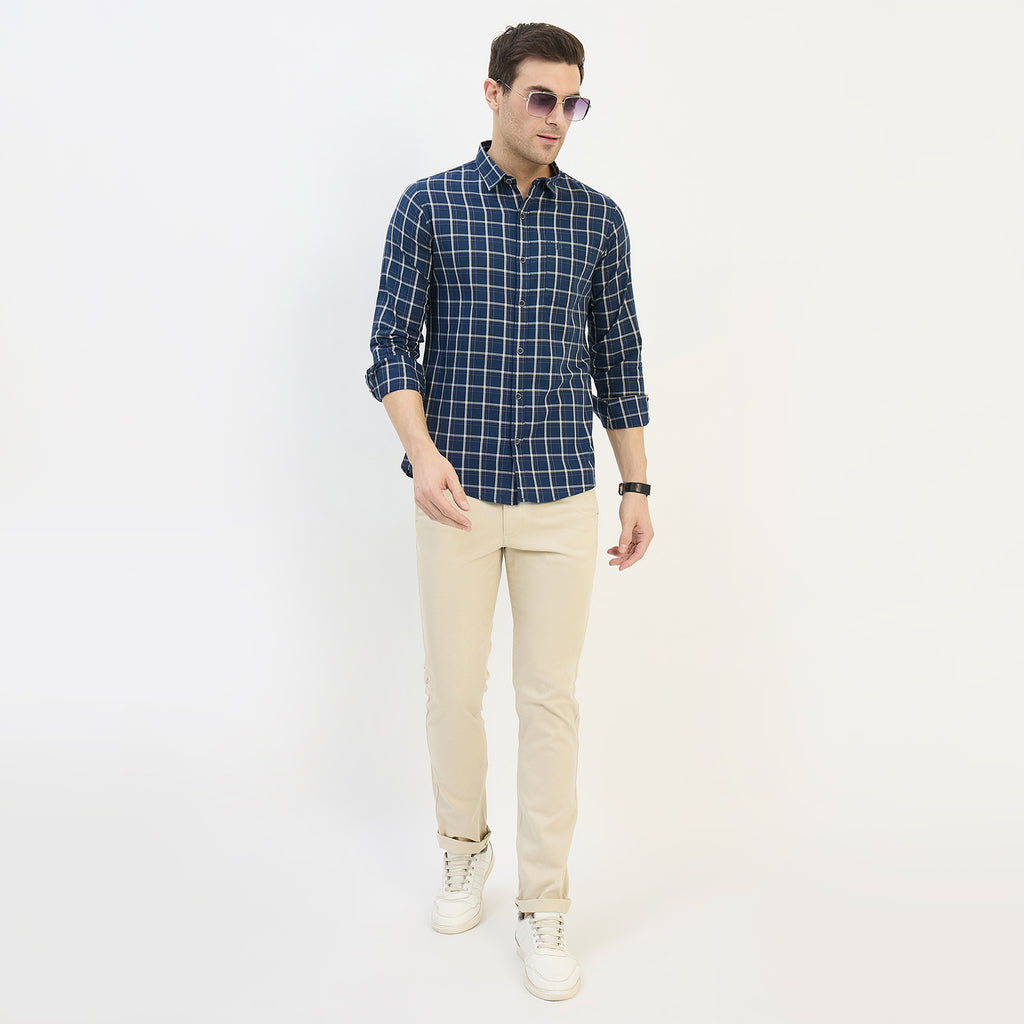 Duke Urban Men Full Sleeve Cotton Shirt (SDO9058)